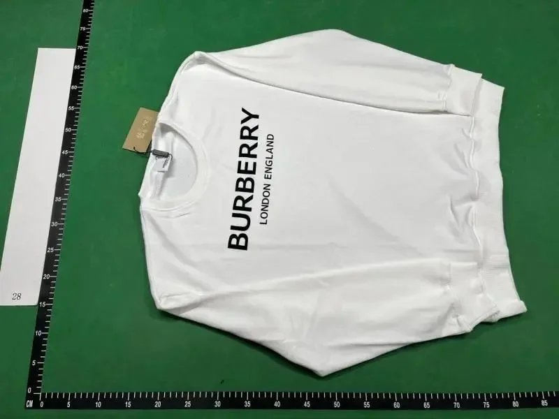 Burberry Hoodies & Sweatshirts Plaid-lined zip-front hooded sweatshirt — 18