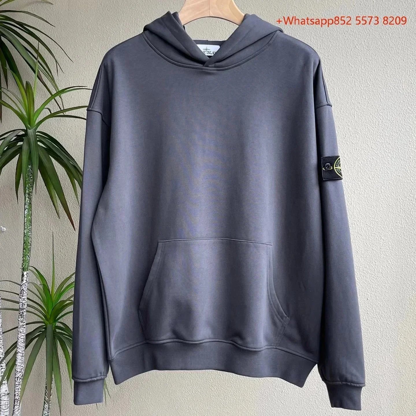 Black and gray hoodie SKU image