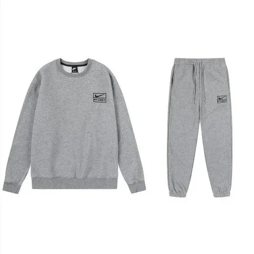 Nike Grey Sweatshirt and Jogger Set