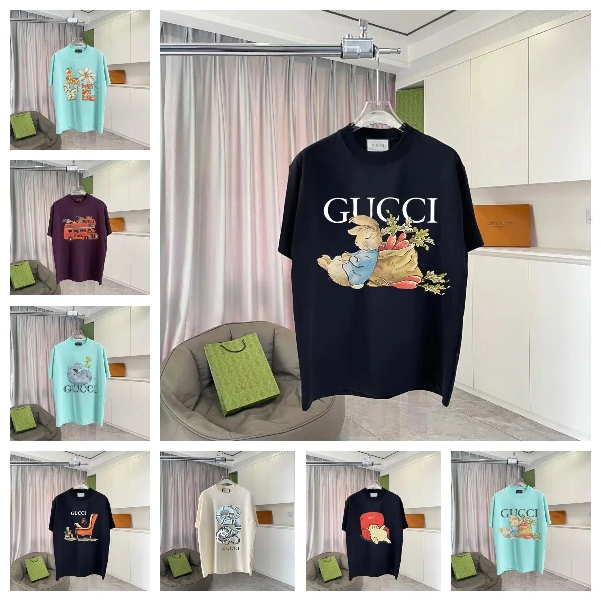 Gucci Black Short Sleeve T-Shirt