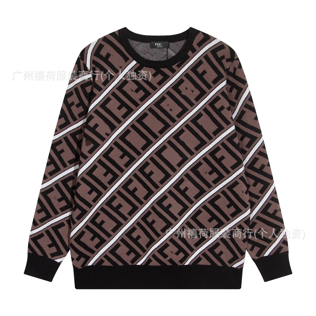 FEF Knitwear Graphic Knit Sweater and Cardigan image 2