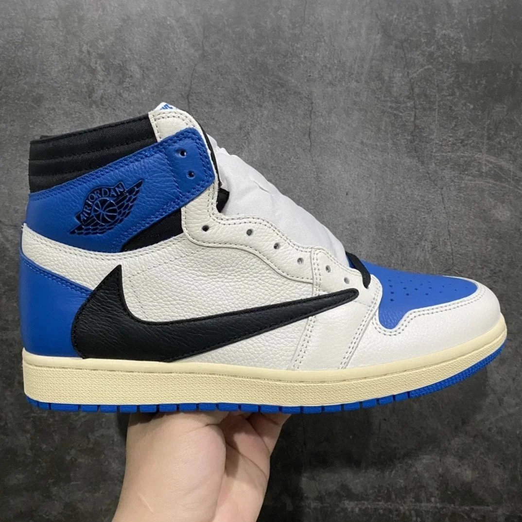 White and blue high top hook DH3227-105