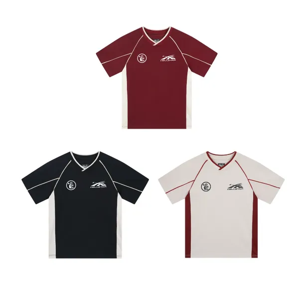 Hellstar V-Neck Performance Jersey Black/White - 22