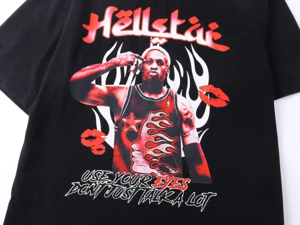 Hellstar V-Neck Performance Jersey Black/White - 6