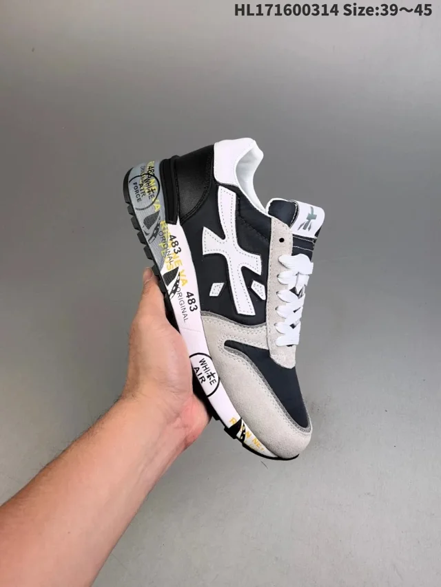 Premiata Sneakers Mick low-top graphic sole product detail image 3