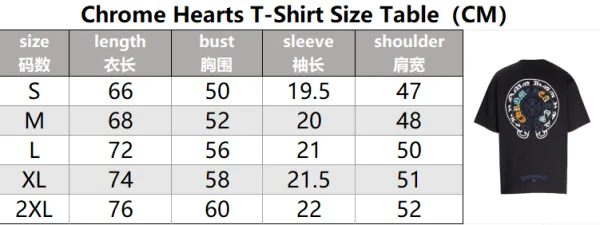 Chrome Hearts Dripping Logo Black T-Shirt - 4