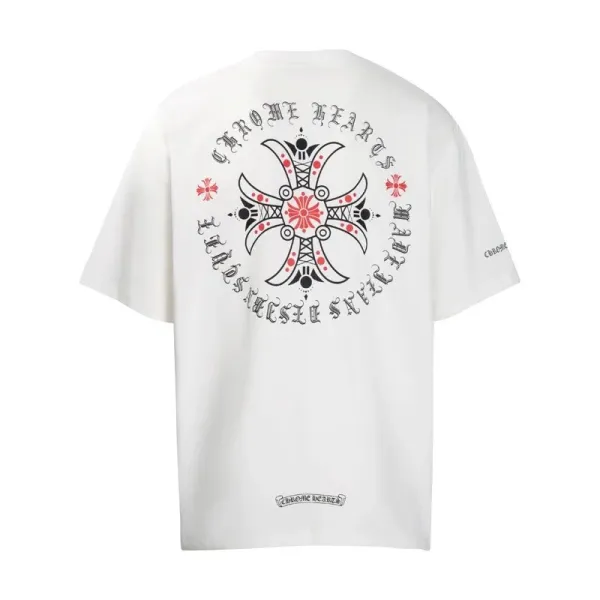 Chrome Hearts Dripping Logo Black T-Shirt - 10