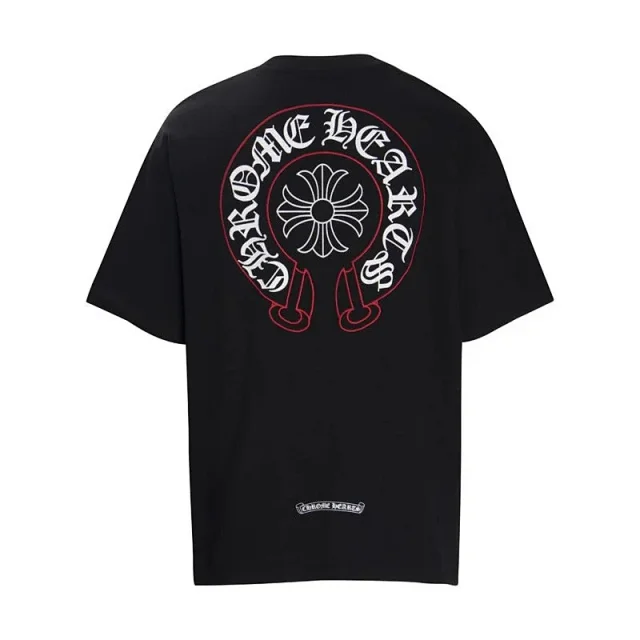 Chrome Hearts Shirts Logo Graphic Long-Sleeve Shirt product detail image 8