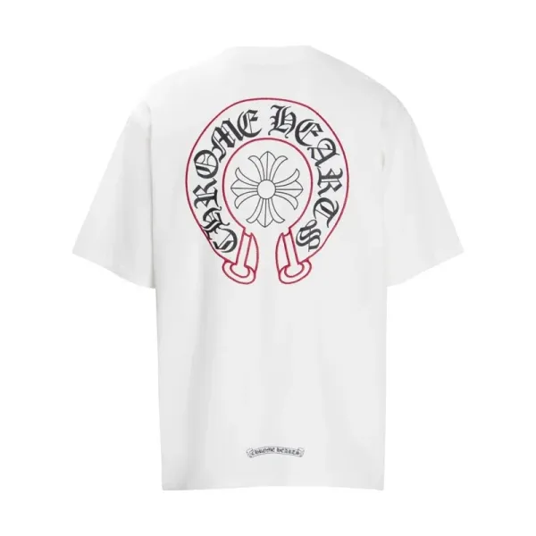 Chrome Hearts Dripping Logo Black T-Shirt - 8