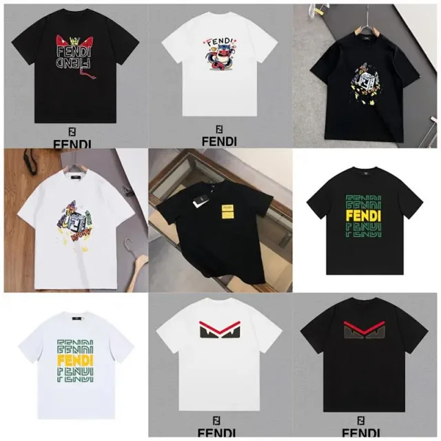 Fendi T-Shirts Short-Sleeve Graphic T-Shirt product detail image 1