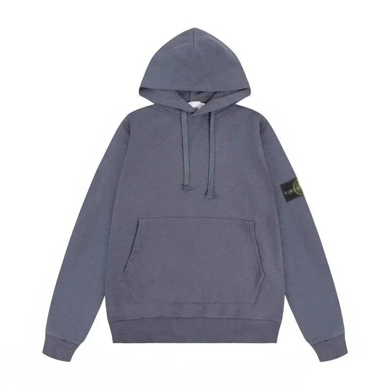 Gray-Blue Hoodie