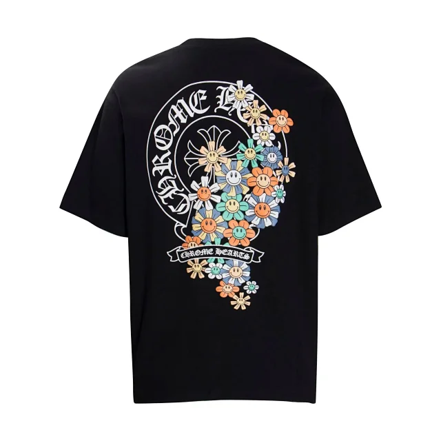 Chrome Hearts Shirts Logo Graphic Long-Sleeve Shirt product detail image 4