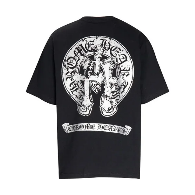 Chrome Hearts Shirts Logo Graphic Long-Sleeve Shirt product detail image 5