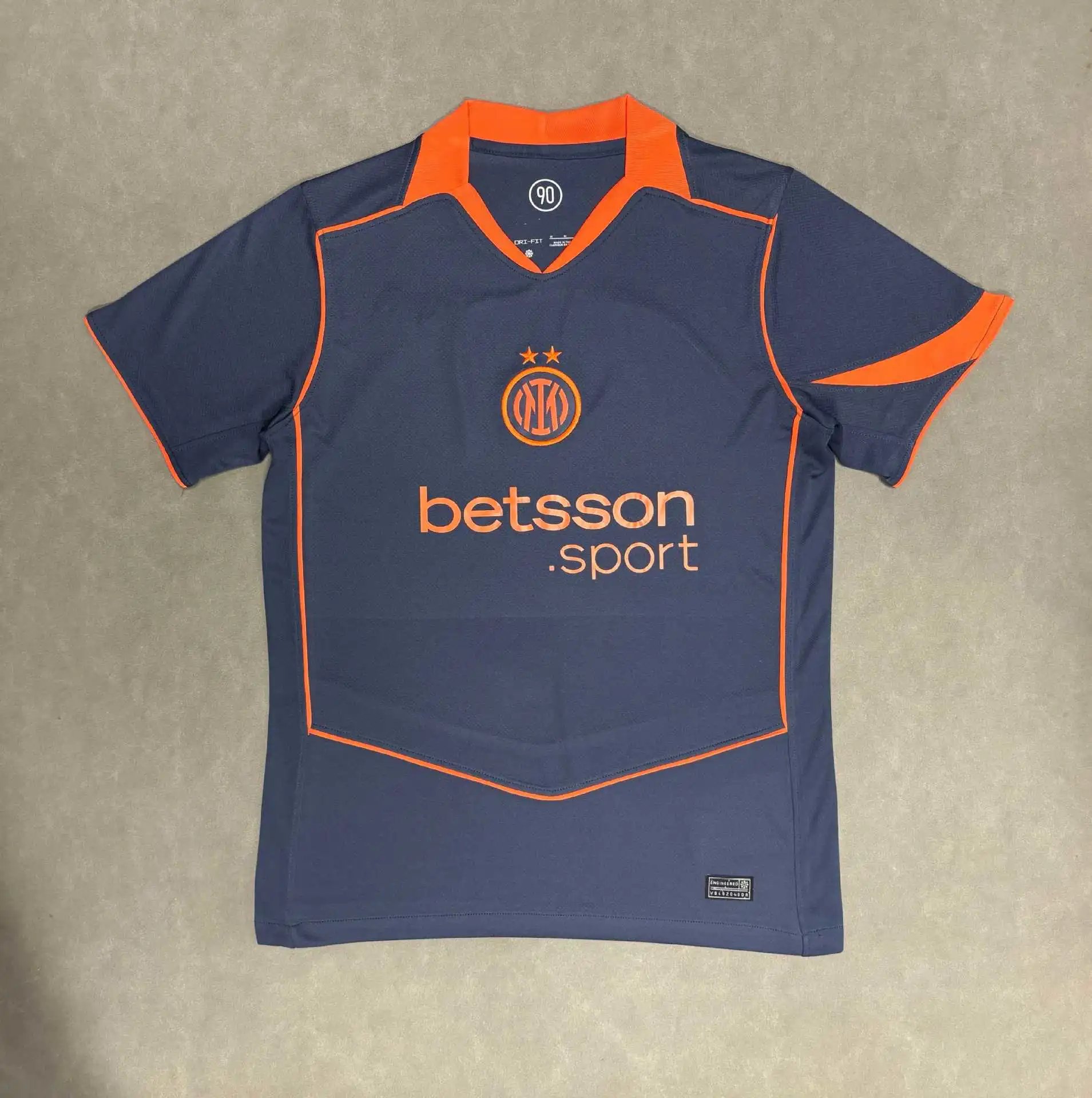 Nike x Inter Milan 2025/26 Third Fan Edition Jersey Navy Orange