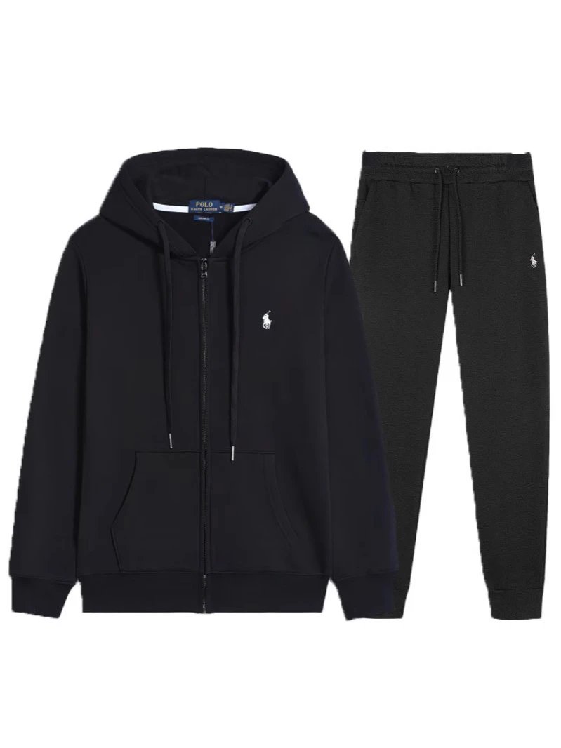 Black Polo Ralph Lauren Tracksuit Set