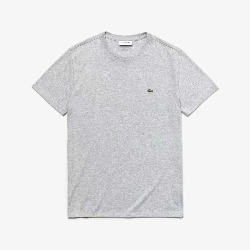 Lacoste T-shirt Small Croc Logo Grey