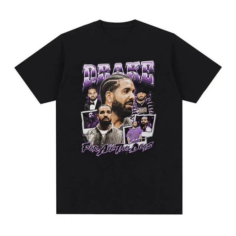 Drake For All The Dogs T-shirt Graphic Black