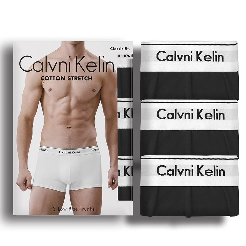 Calvni Kelin Men's Cotton Stretch Trunks