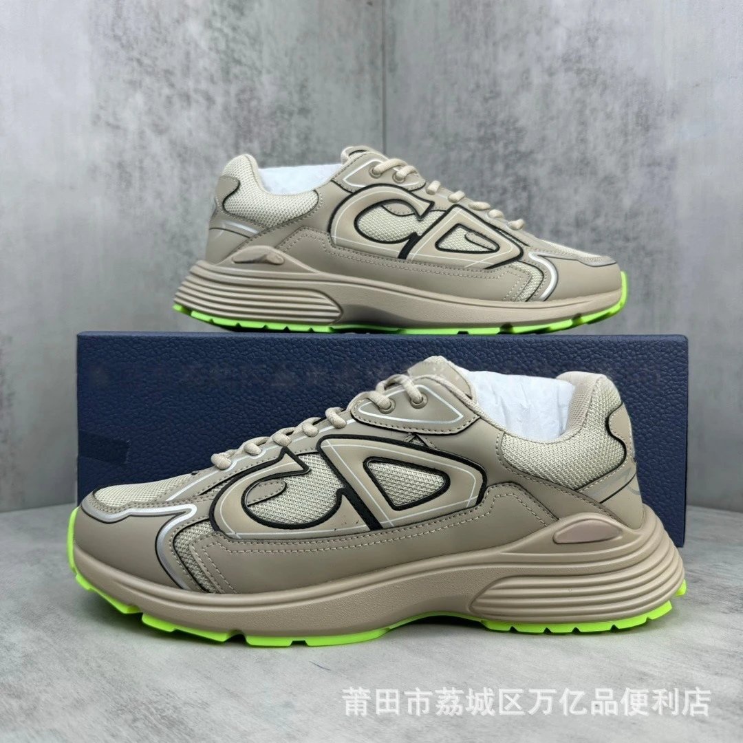 Dior B30 Low Green Beige 3SN279ZLY-H661