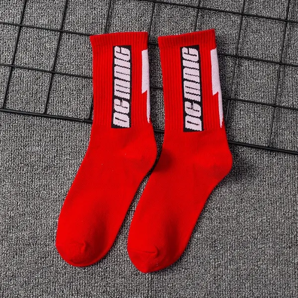 Design Logo Socks Red - 1