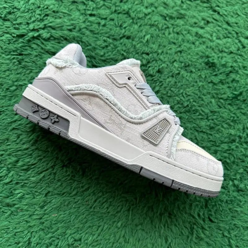 LV Trainers White Signature (Budget) — GREY colorway — USFans Spreadsheet photo