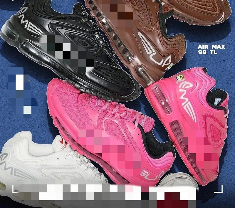 Supreme X Nike Air Max 98 TL