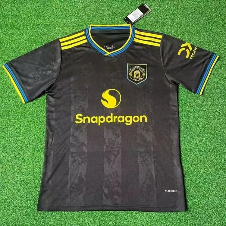 FC Barcelona x Spotify Black and Royal Blue Training Jersey - 11