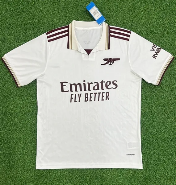 Arsenal FC 2023-24 Away Jersey White - 1