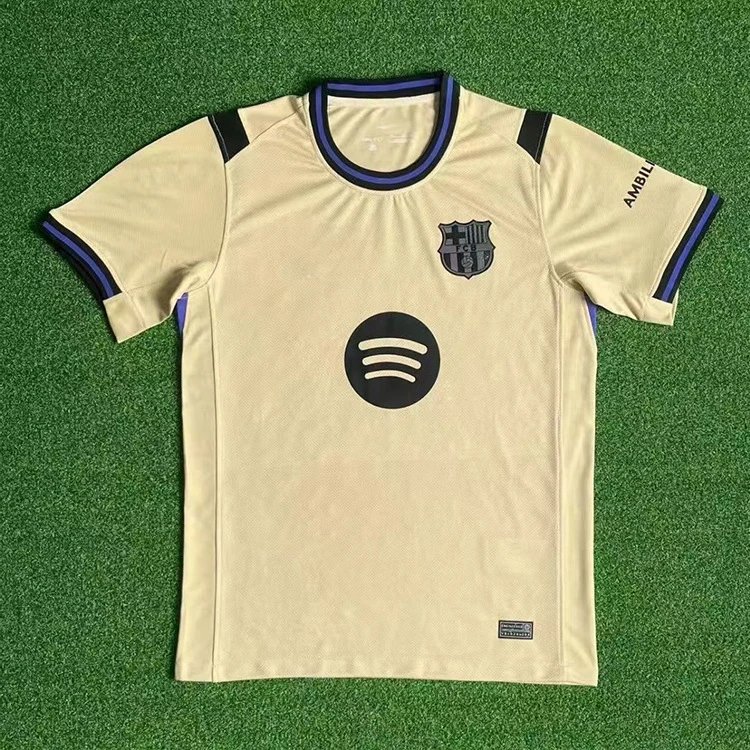 FC Barcelona x Spotify Black and Royal Blue Training Jersey - 13