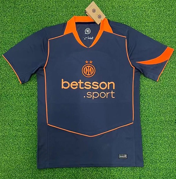 FC Barcelona x Spotify Black and Royal Blue Training Jersey - 19