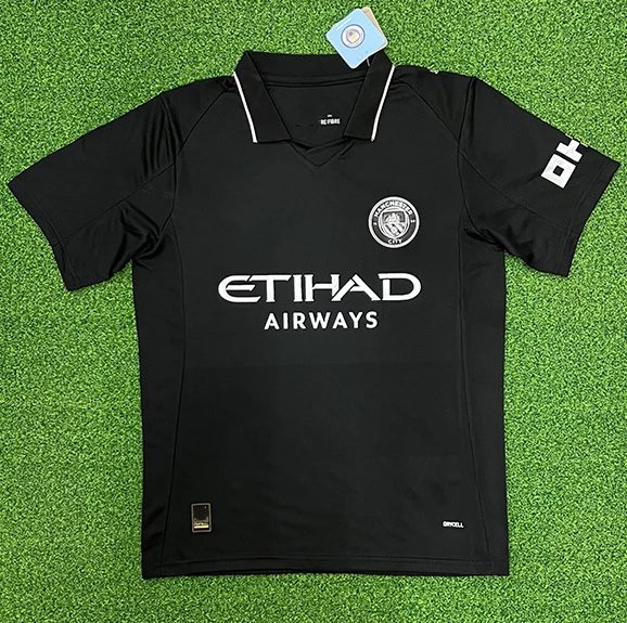 FC Barcelona x Spotify Black and Royal Blue Training Jersey - 35