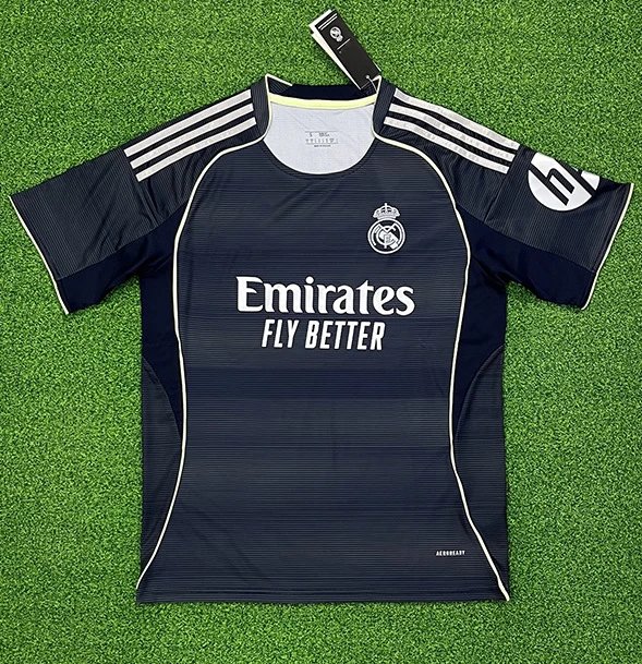 FC Barcelona x Spotify Black and Royal Blue Training Jersey - 4