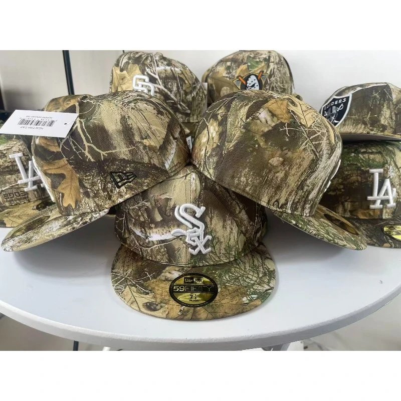 New Era 59FIFTY Anaheim Ducks Realtree Camo Baseball Cap - 8