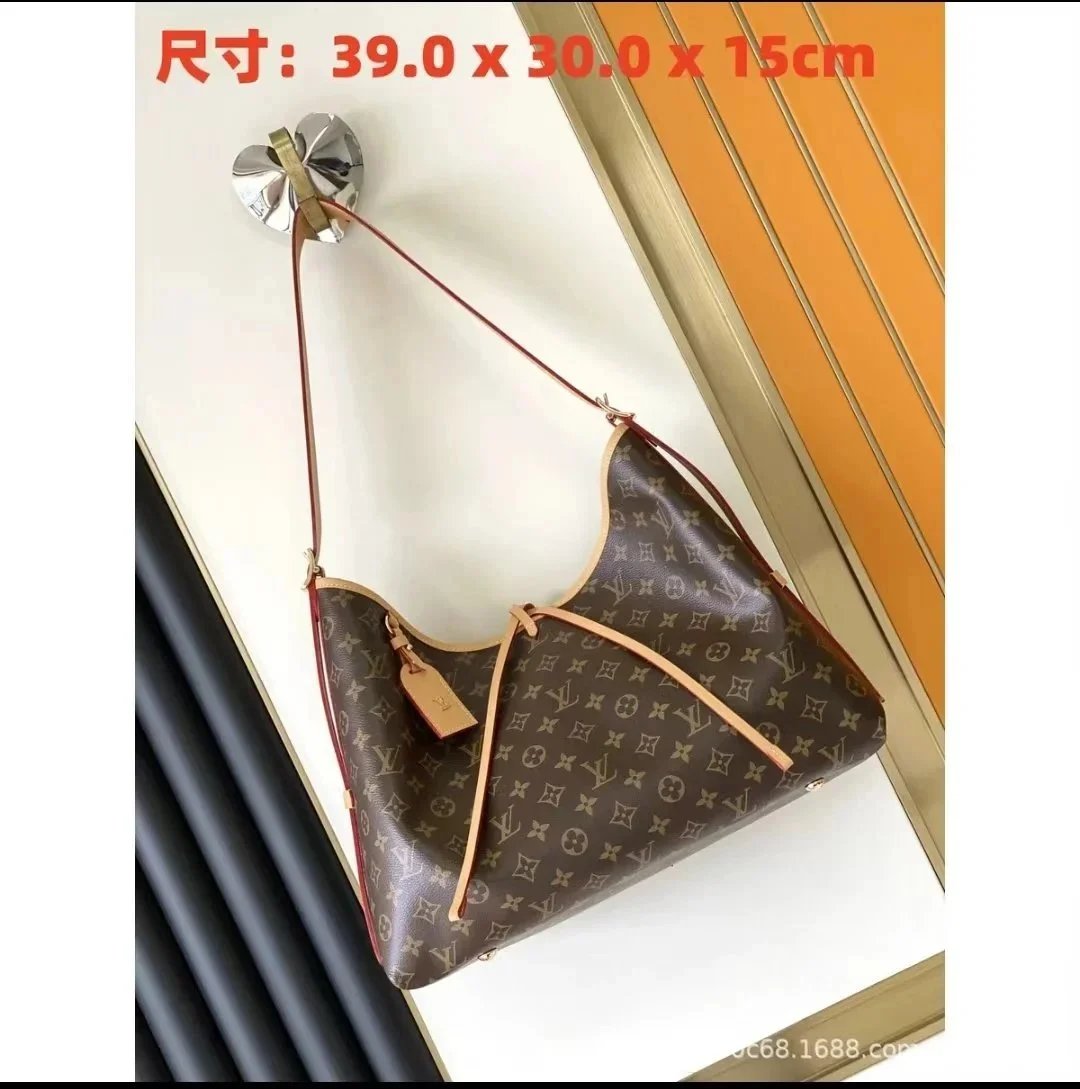 Louis Vuitton Monogram Hobo Bag Brown Shoulder Bags