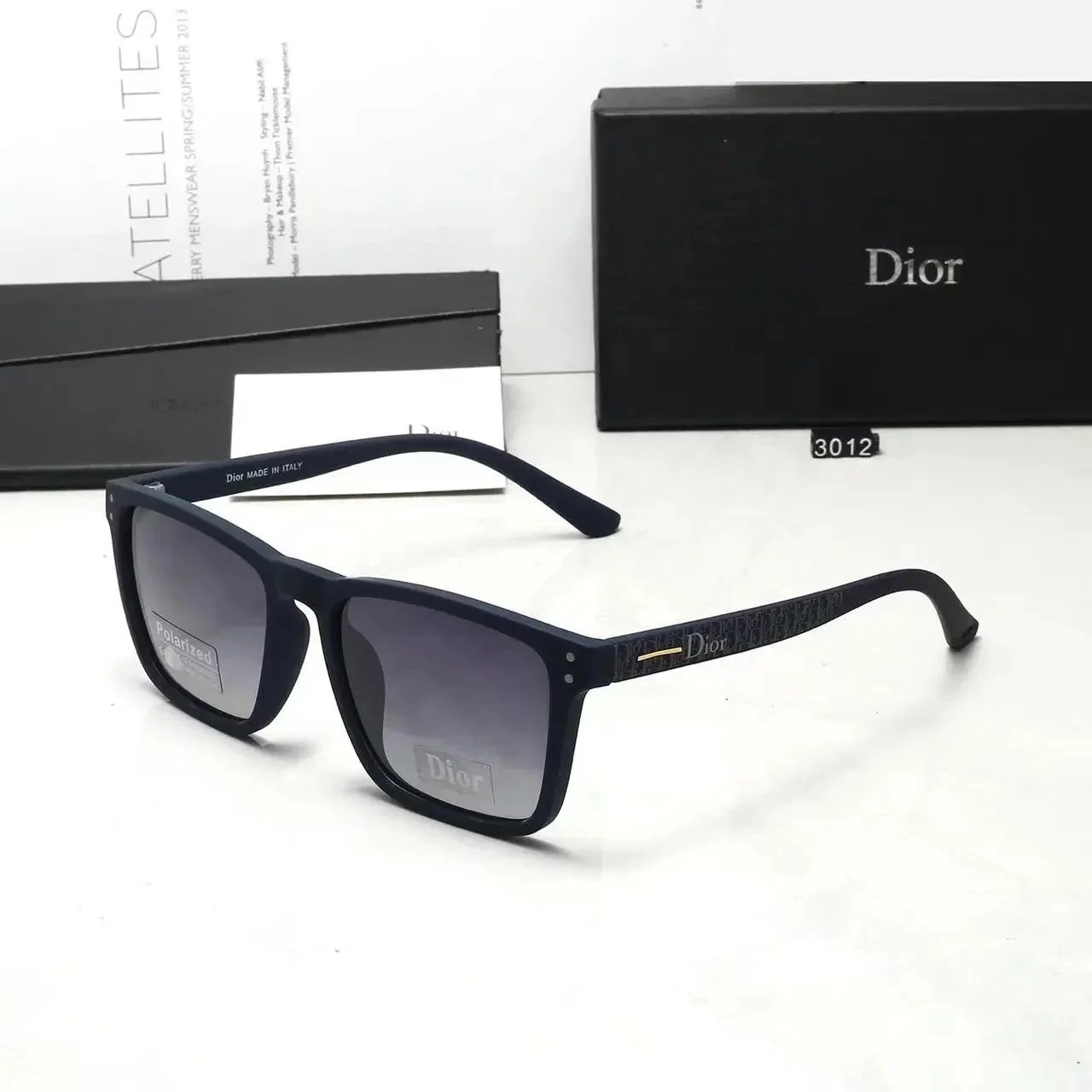 Louis Vuitton Eyewear Square-frame polarized sunglasses — Dior-2