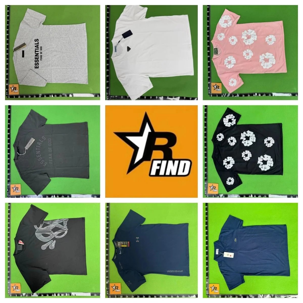 Factory clearance brand T-shirt collection