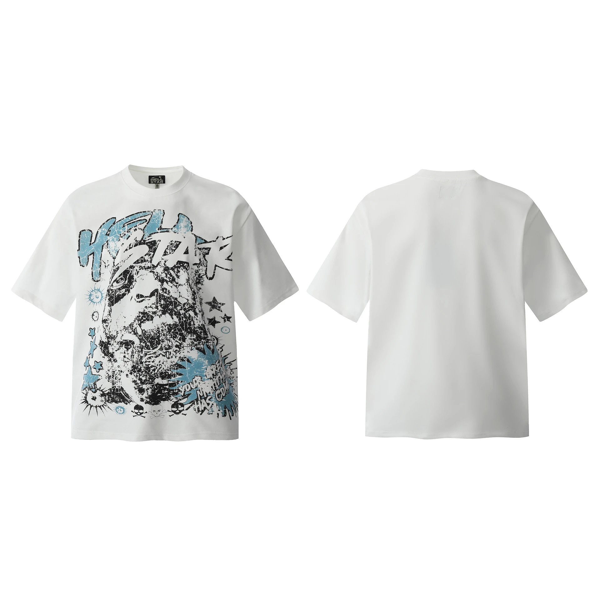 Vintage Letter Loose T-Shirt photo 6