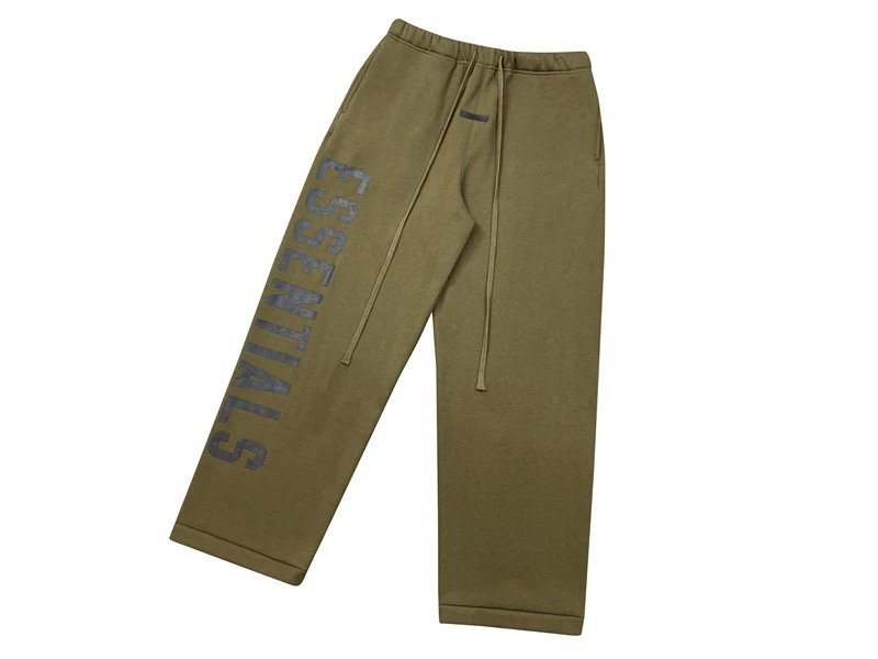 Fleece-Lined Relaxed Straight Pants photo 8