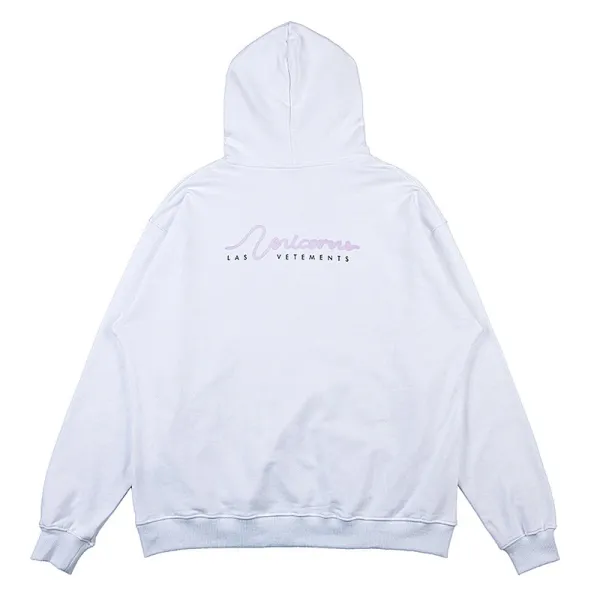 Vetements Haute Couture White Hoodie - 96