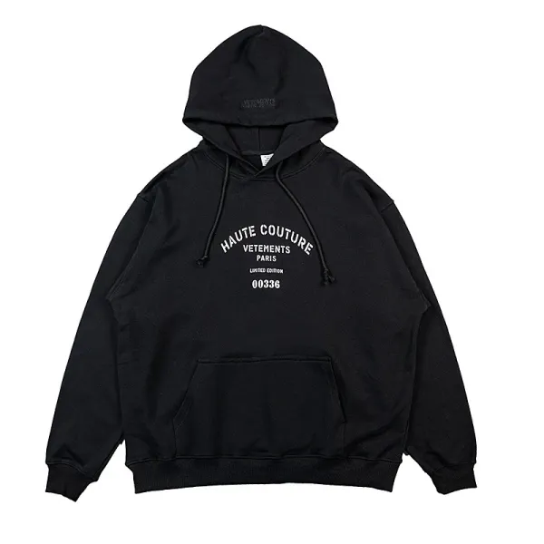 Vetements Haute Couture White Hoodie - 92