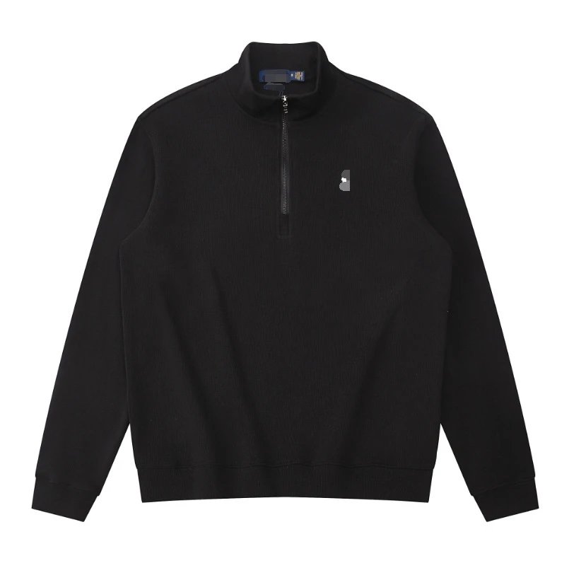 Cream Half-Zip Pullover Sweater