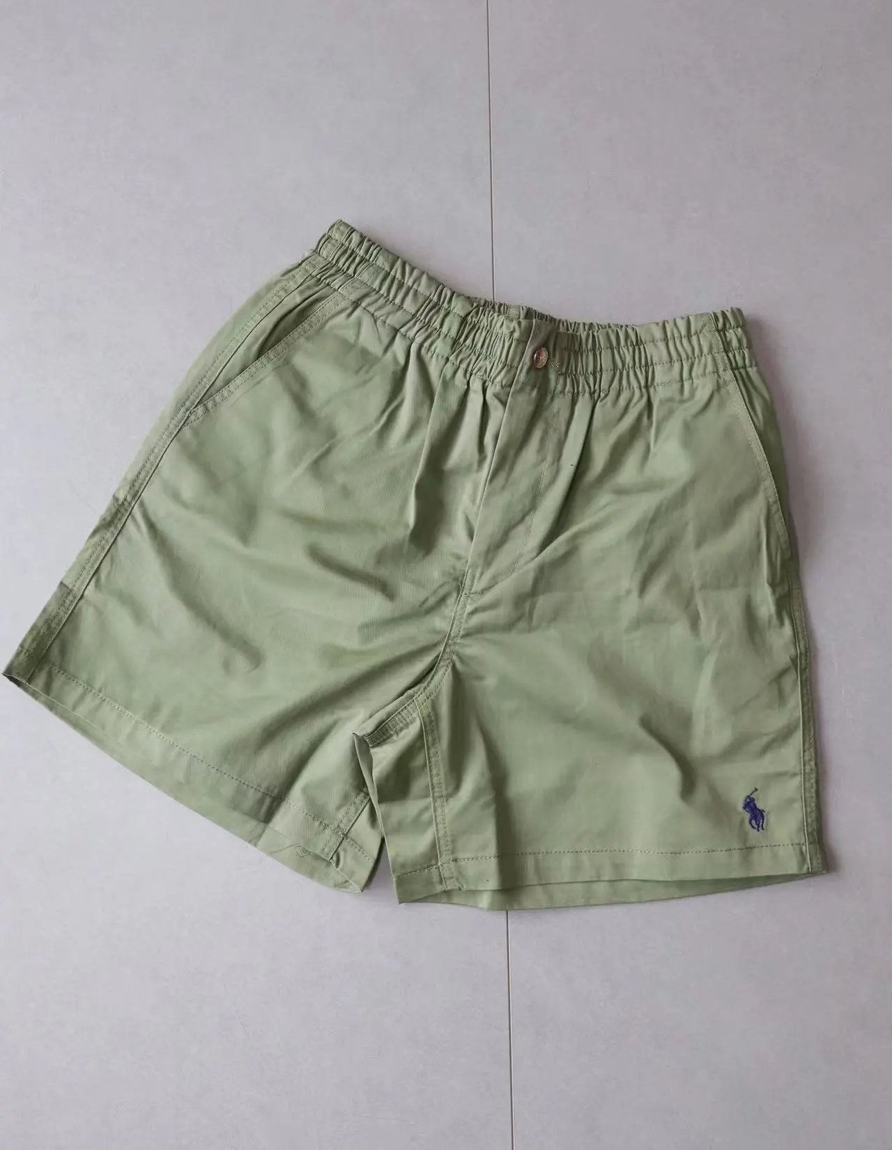 Solid Logo Drawstring Shorts photo 8