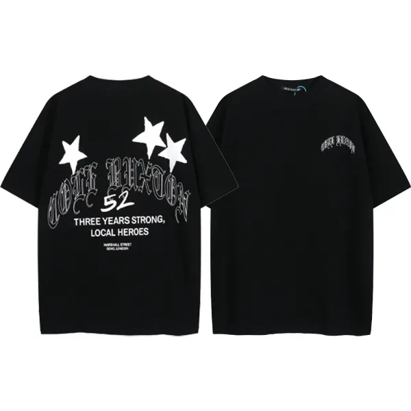 Cole Buxton Three Years Strong Black T-Shirt - 1