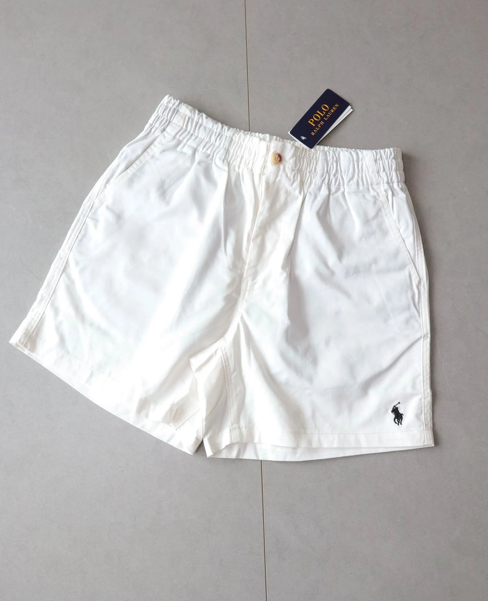 Solid Logo Drawstring Shorts photo 3