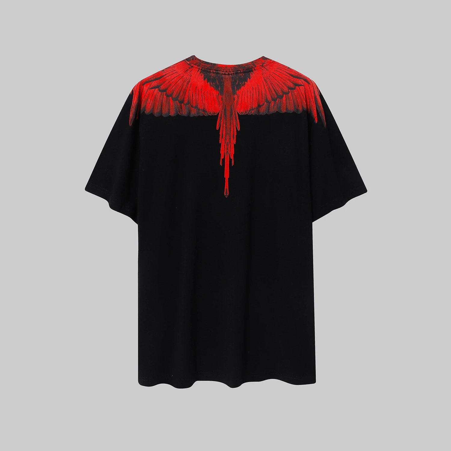 Marcelo Burlon County Of Milan Wings Print Black T-Shirt - 38
