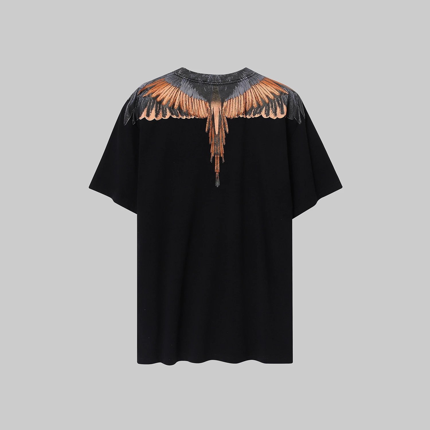 Marcelo Burlon County Of Milan Wings Print Black T-Shirt - 46