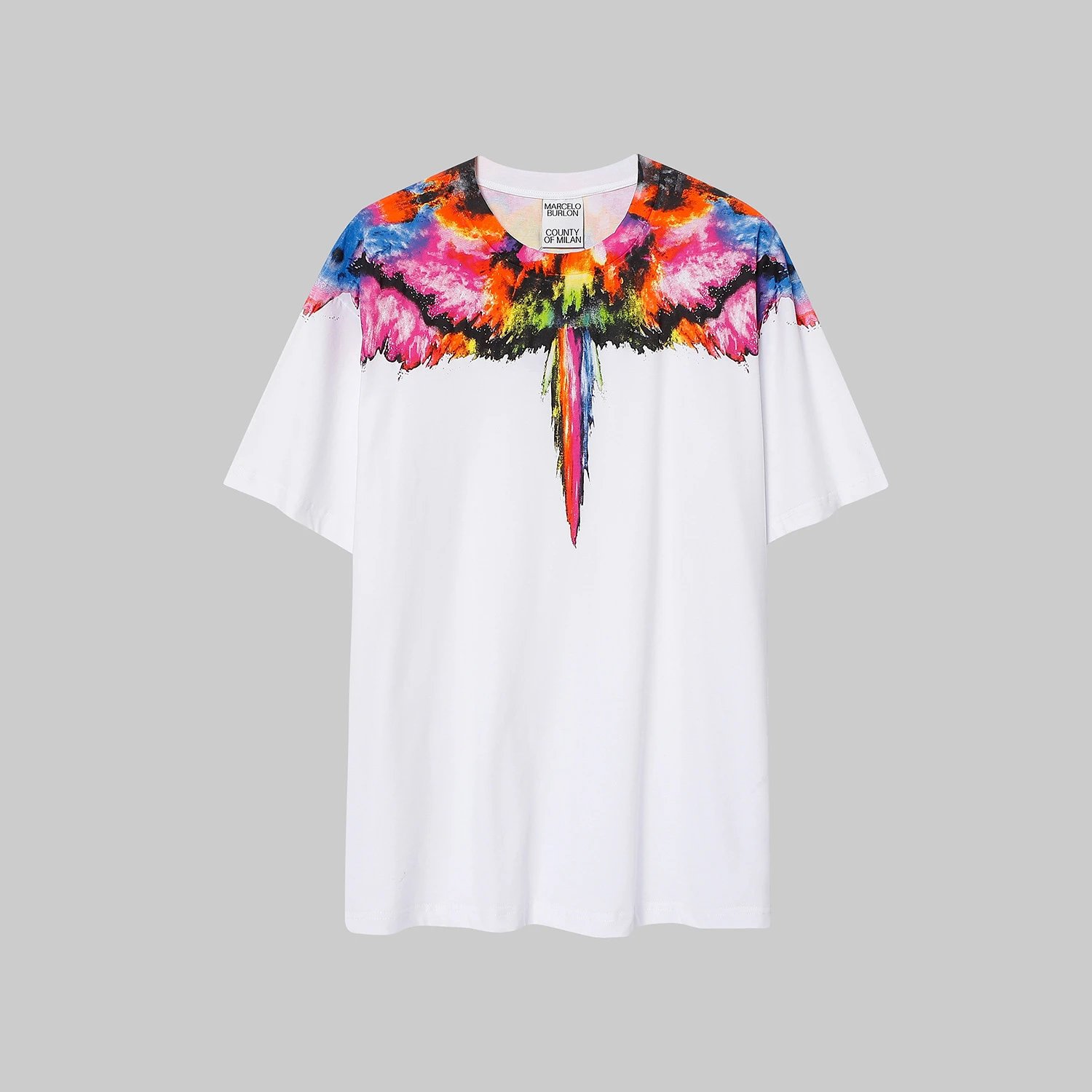 Marcelo Burlon County Of Milan Wings Print Black T-Shirt - 63