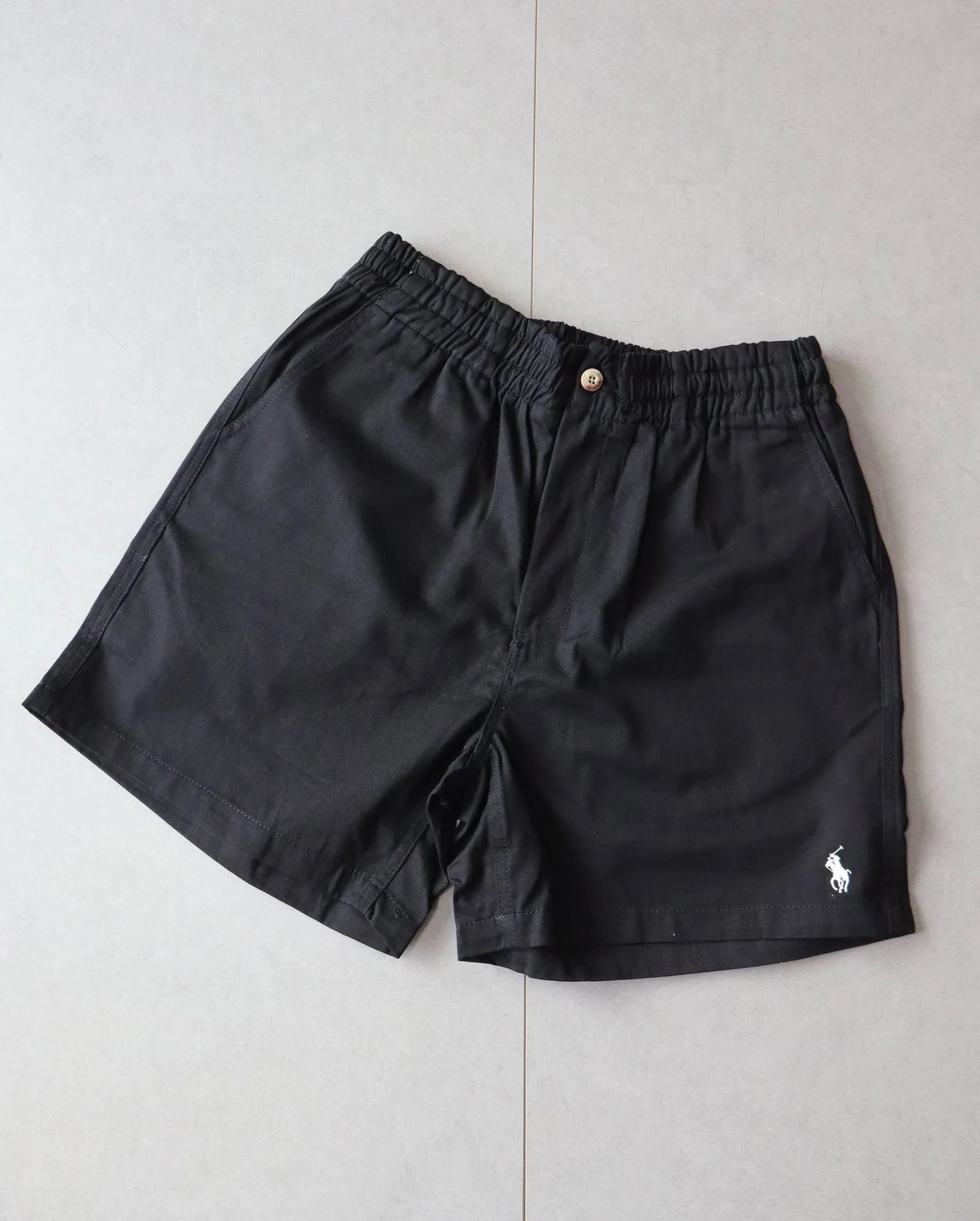 Solid Logo Drawstring Shorts photo 2
