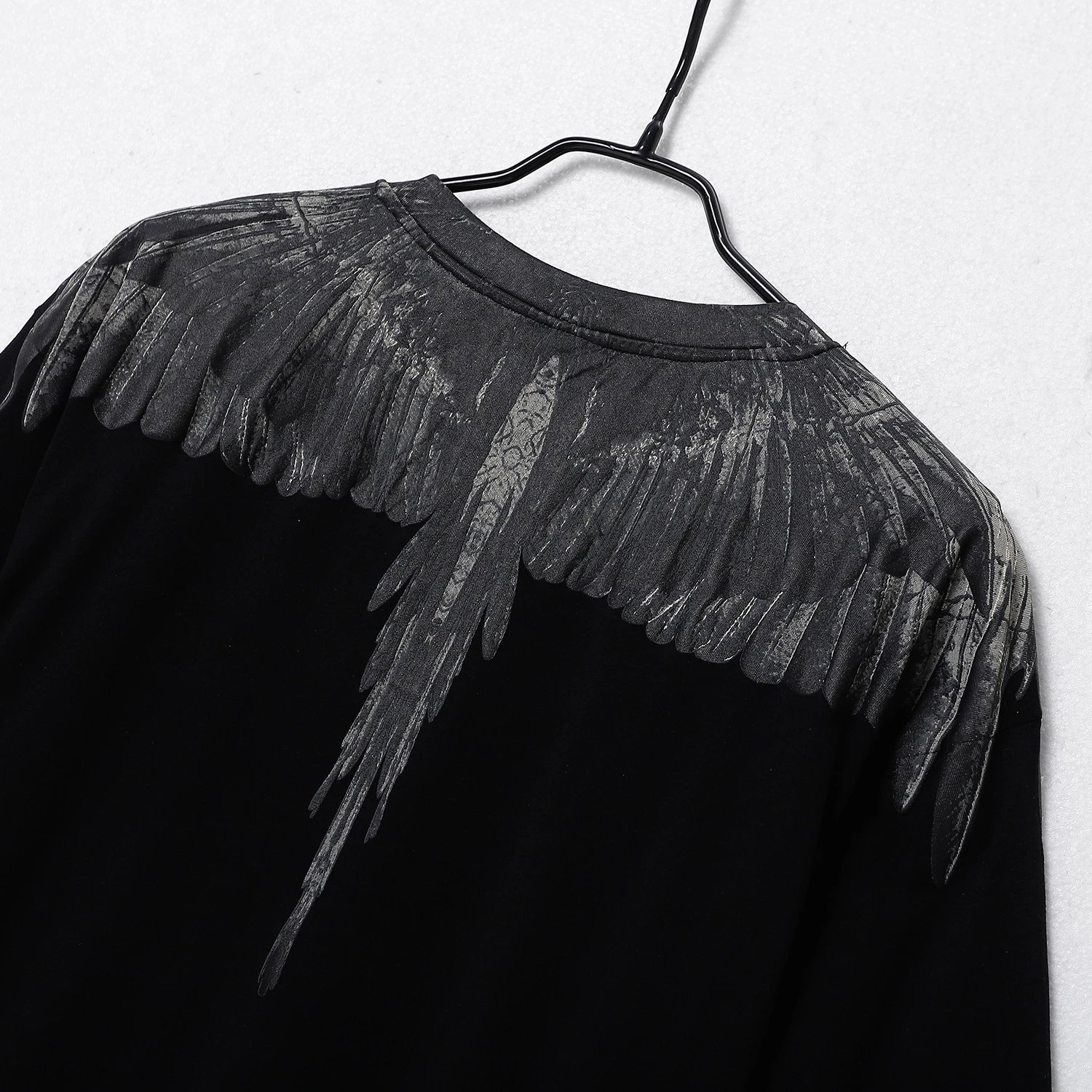 Marcelo Burlon County Of Milan Wings Print Black T-Shirt - 84