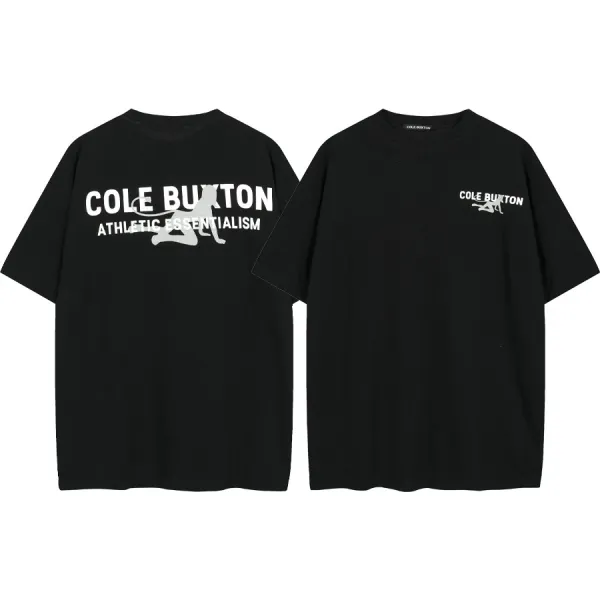 Cole Buxton Athletic Essentialism Black T-Shirt - 1